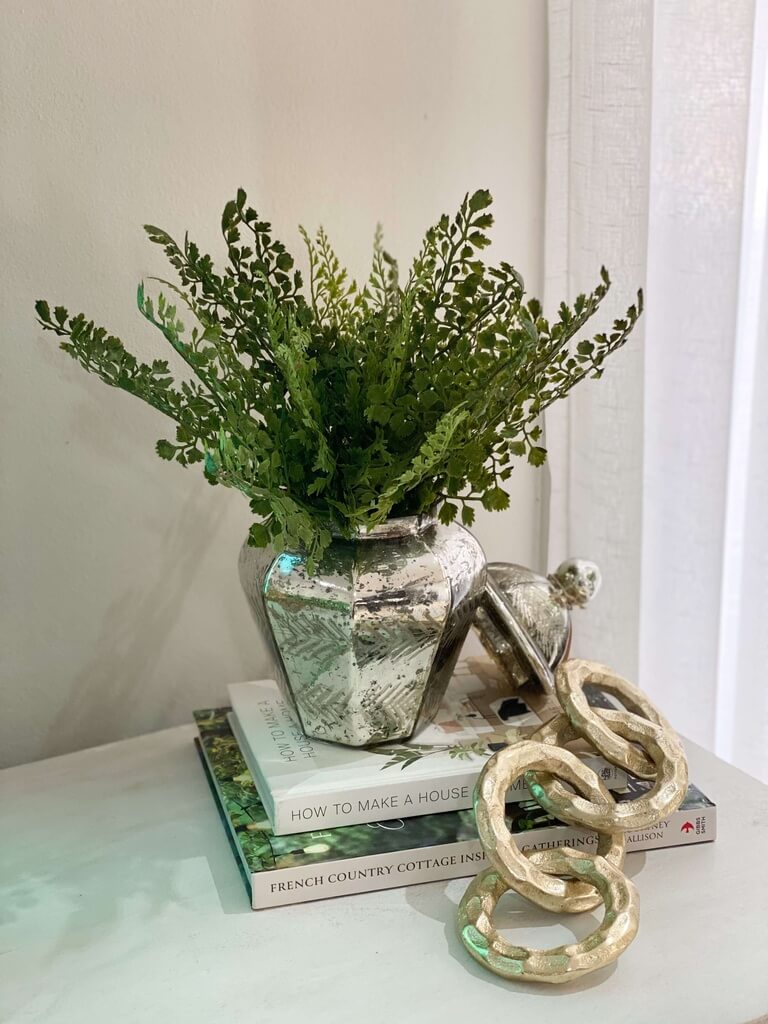 Vintage Mercury Glass Jar