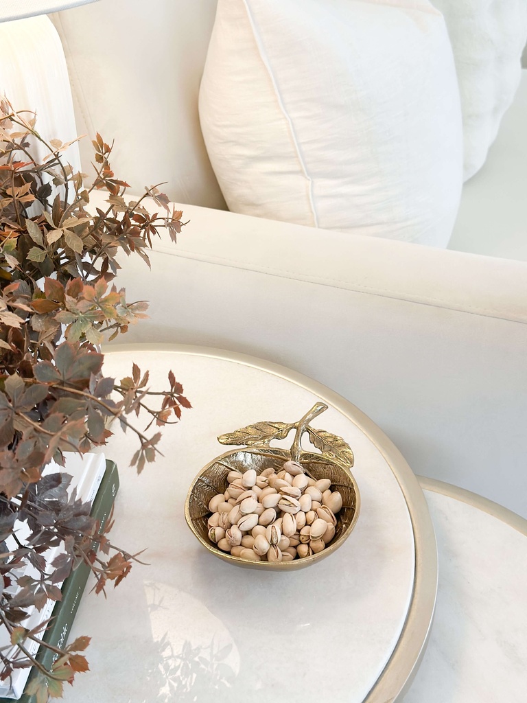 Bowl redondo forma de hoja