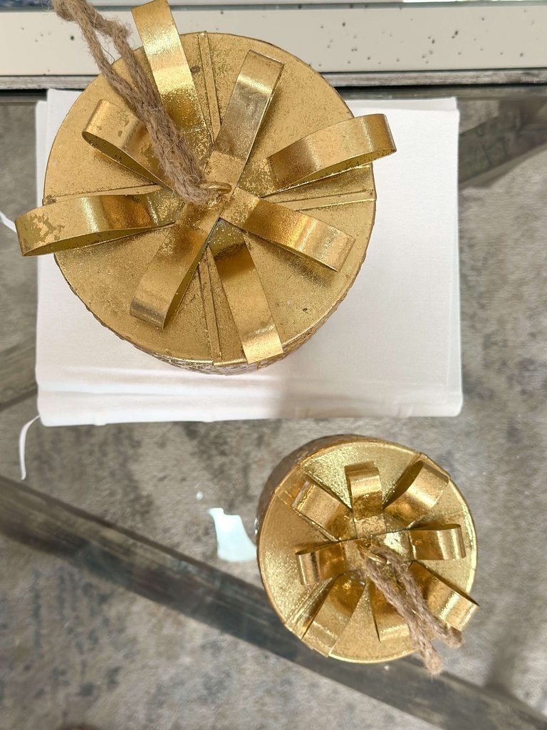 Set de 2 ornamentos de regalos