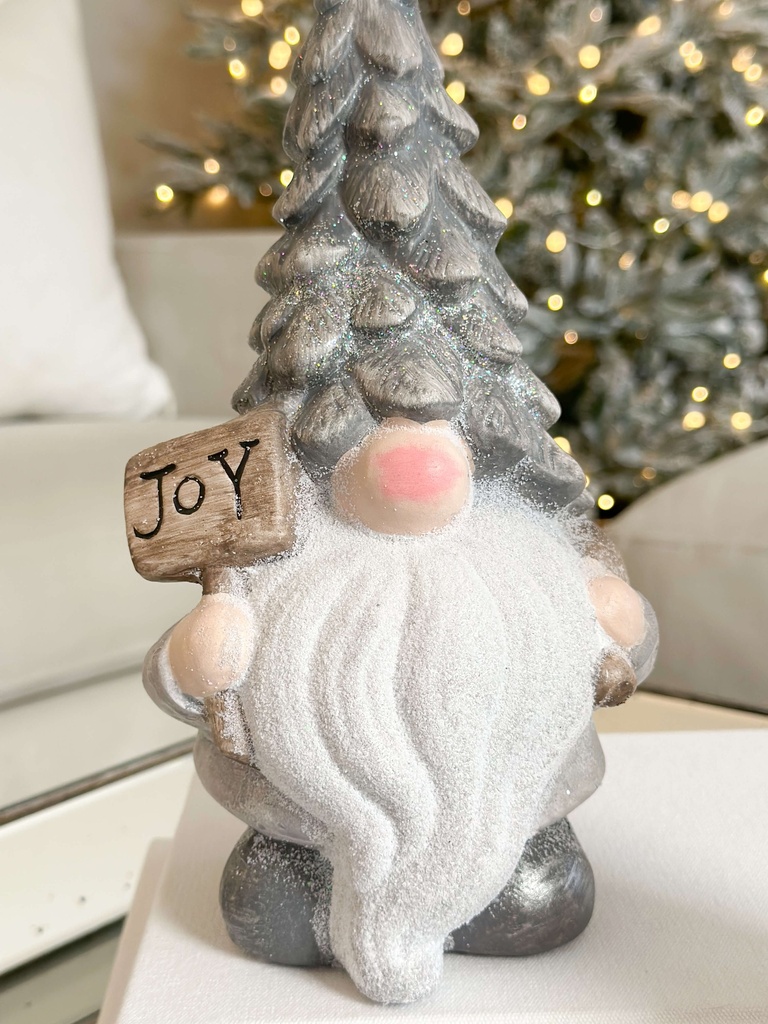 Gnomo nevado de ceramica (2 estilos)