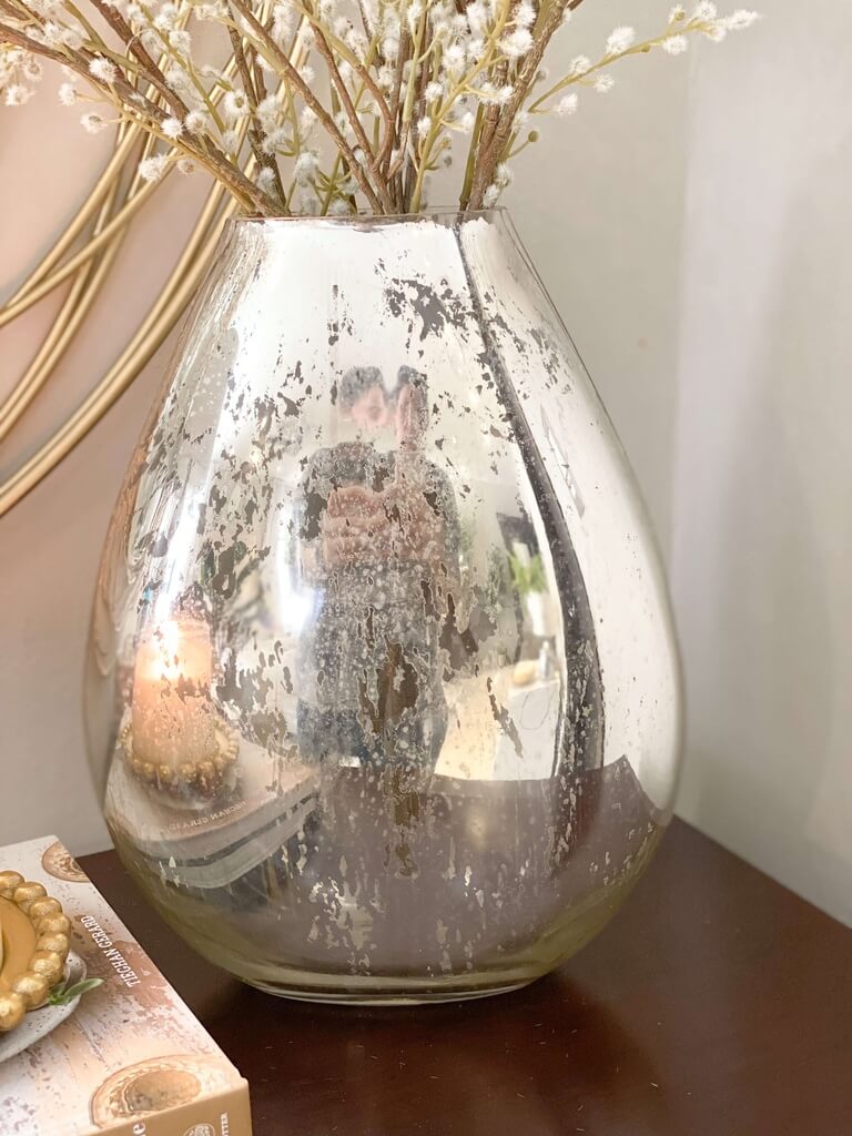 Base gota de mercury glass