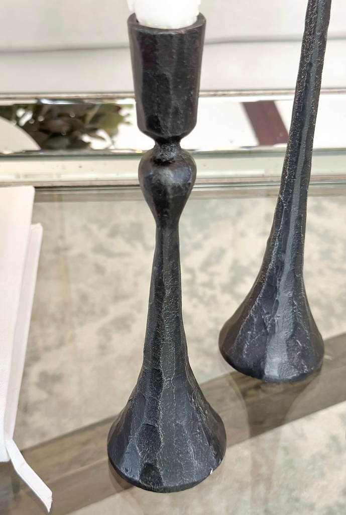 Set de 3 Candelabros negros Victoria