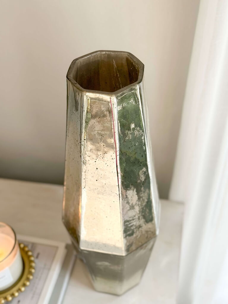 Base de mercury glass Isabella