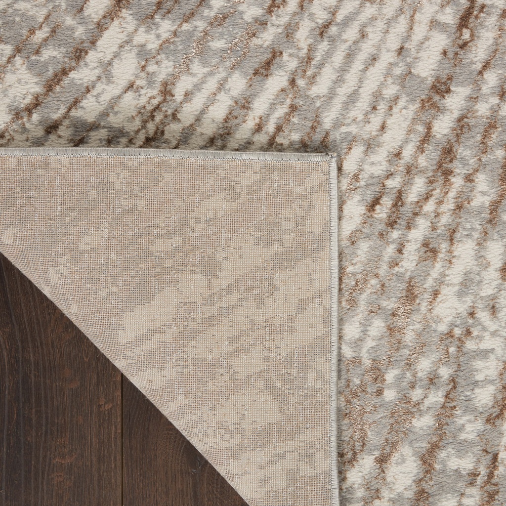 Alfombra Abstracta Metalica