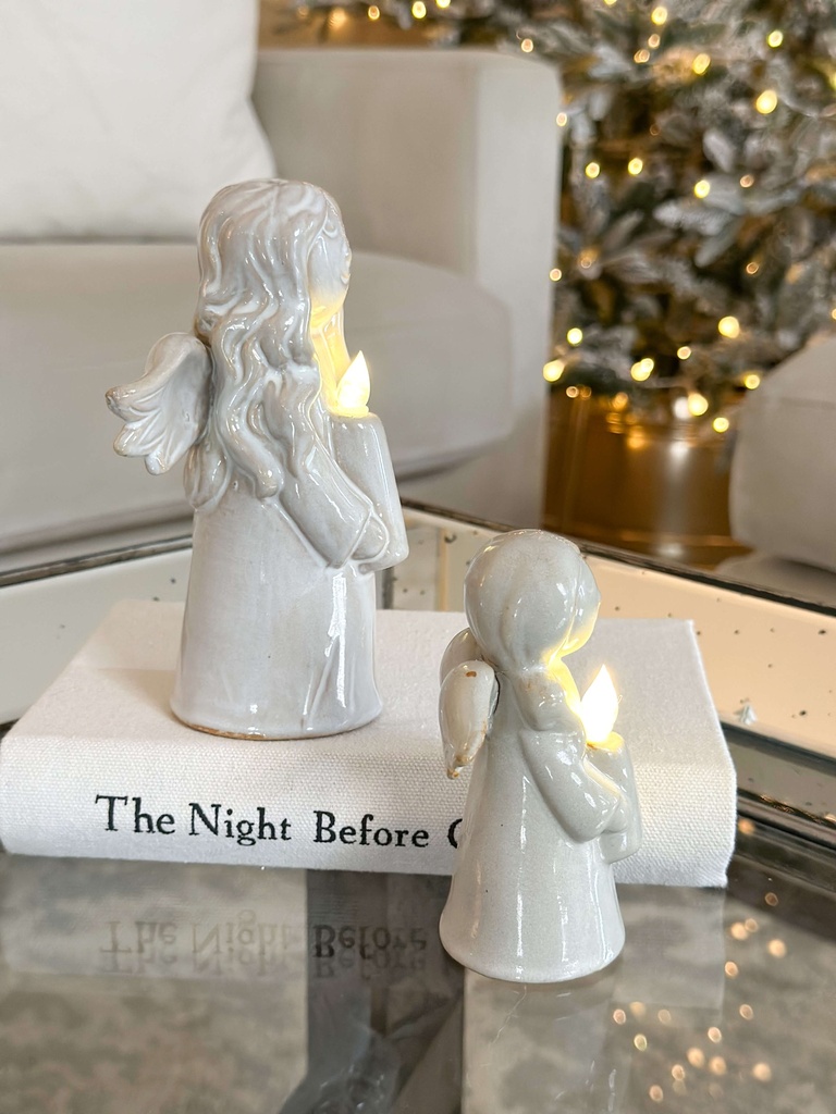 Angelitos con luz (2 Tamaños)