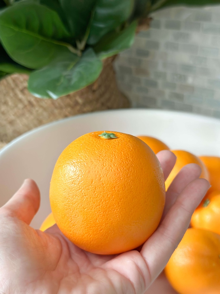 Set de 9 Naranjas Decorativas