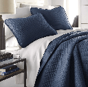 Quilt Set Vila Navy Blue