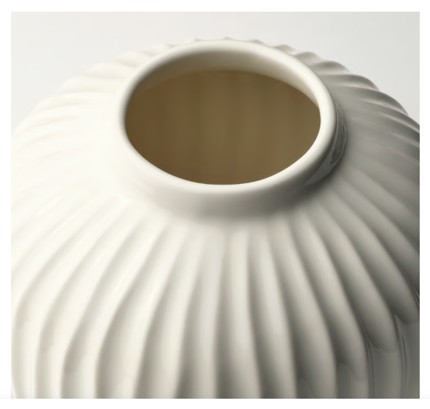 Base blanca de ceramica