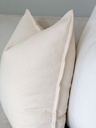 Forro de cojin natural algodon