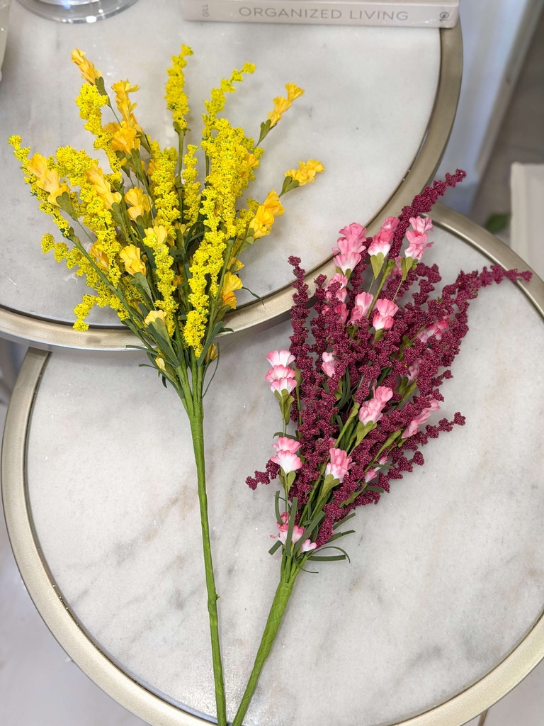 Rama de bayas de trebol (2 Colores)