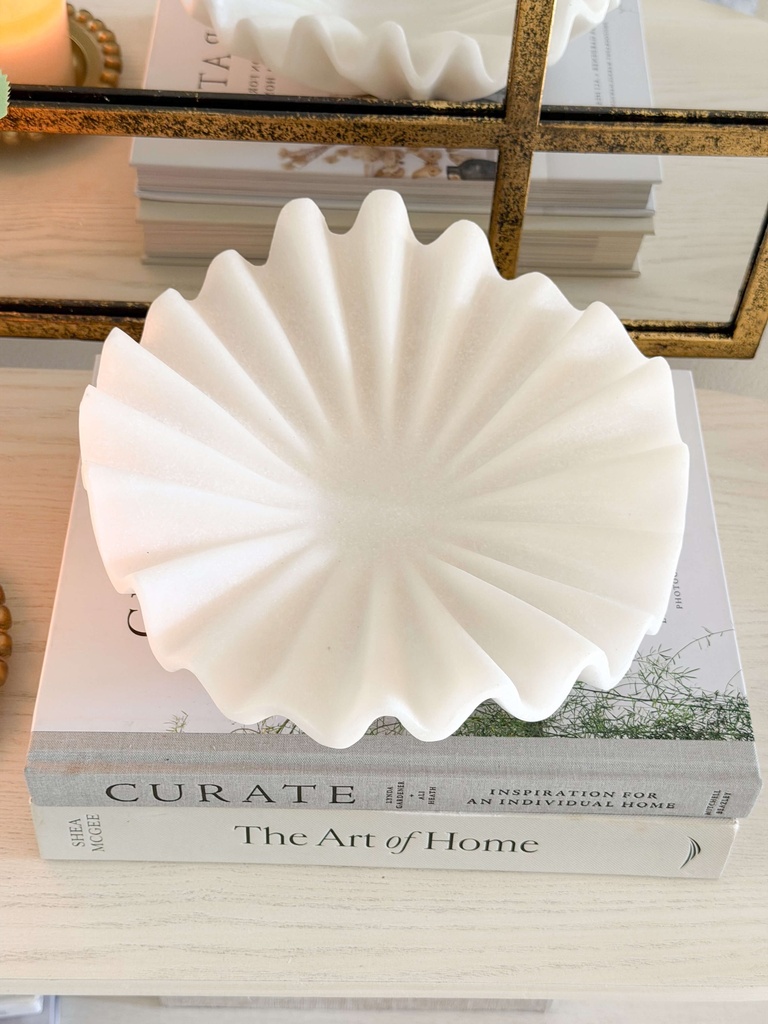Bowl blanco irregular