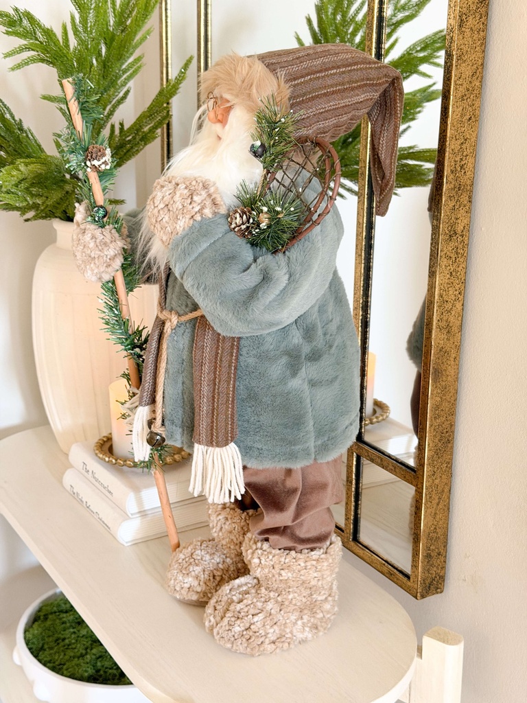 Santa con baston oversized