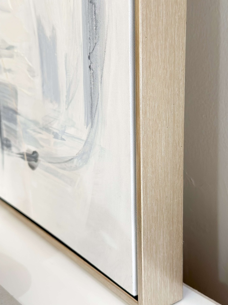 Cuadro abstracto marco champagne