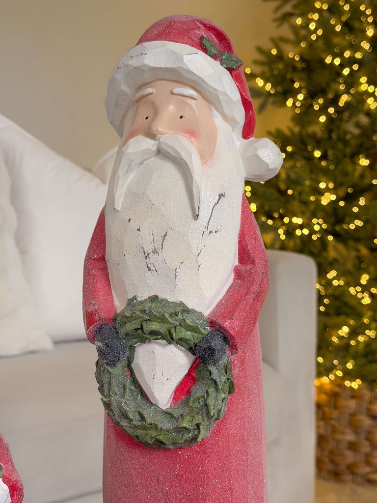 Santas rojos decorativos (3 Opciones)