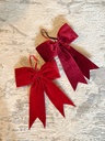 Ornamento de chongo velvet (2 Colores)