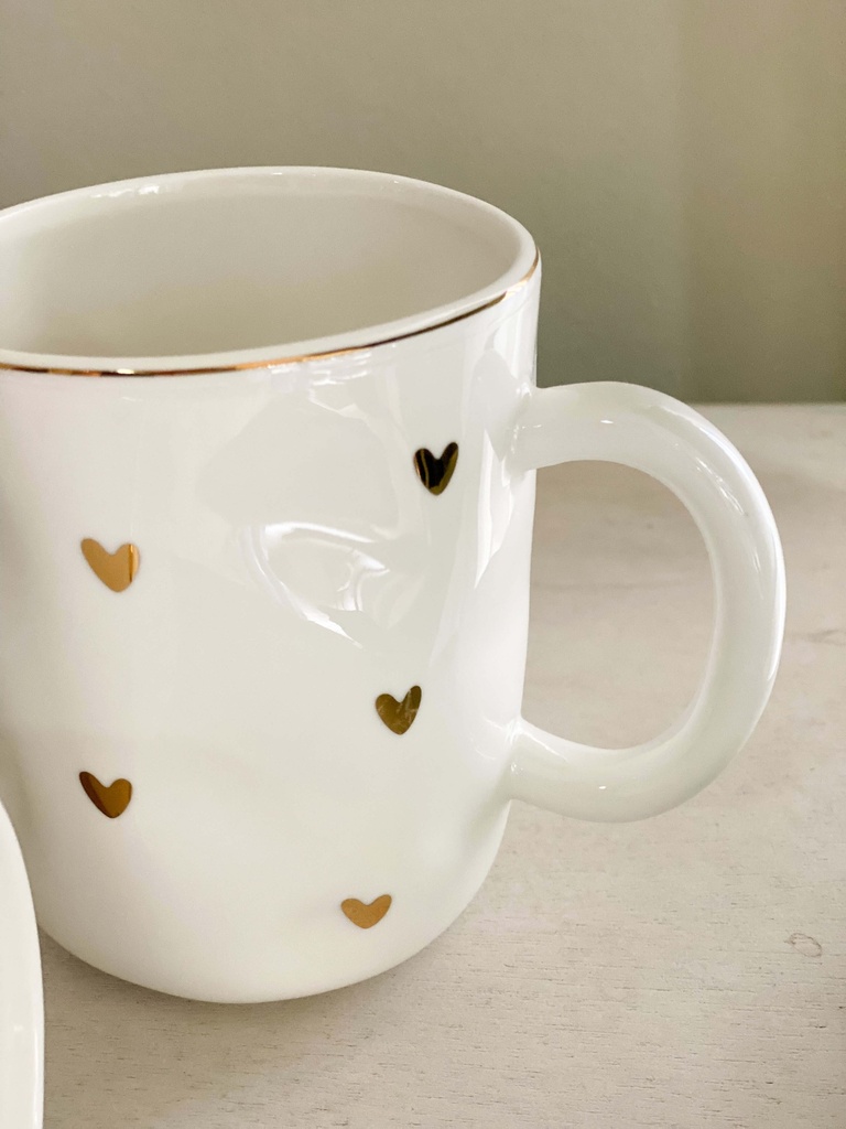 Taza de corazon