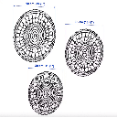 Set de 3 ruedas de fibra naturales