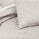 Bamboo Quilt Set Blanco