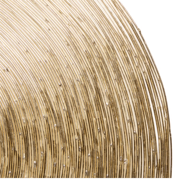 Set de 3 ruedas de metal