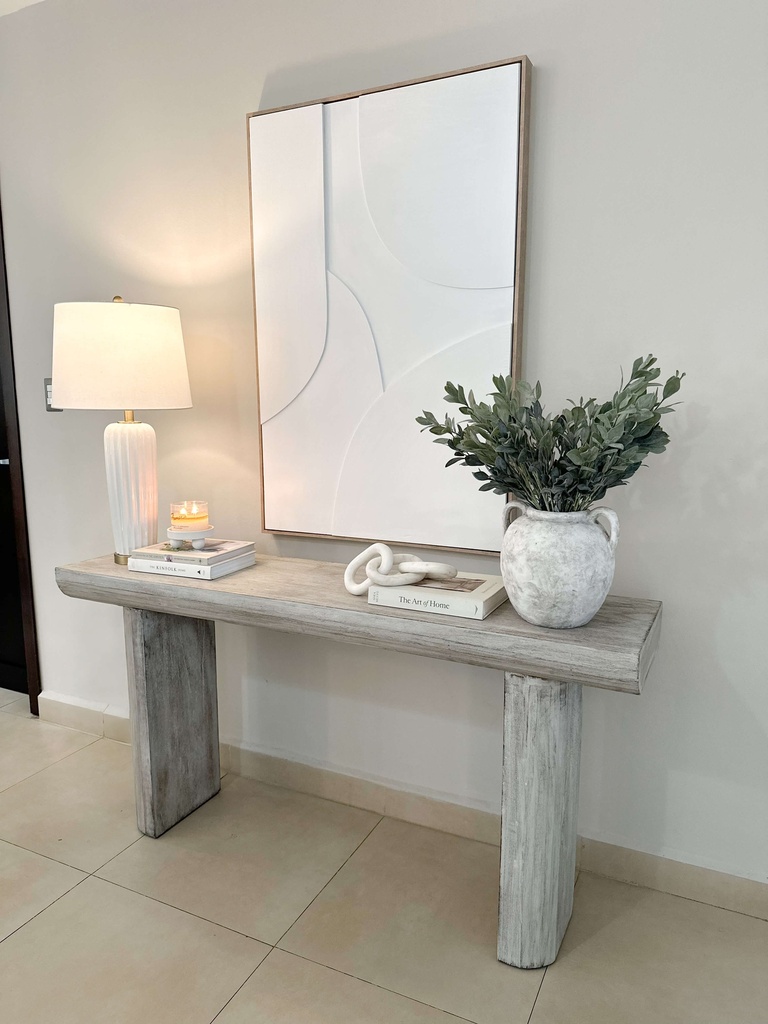 Consola gris moderna