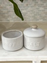 Set de sal y pimienta con tapa