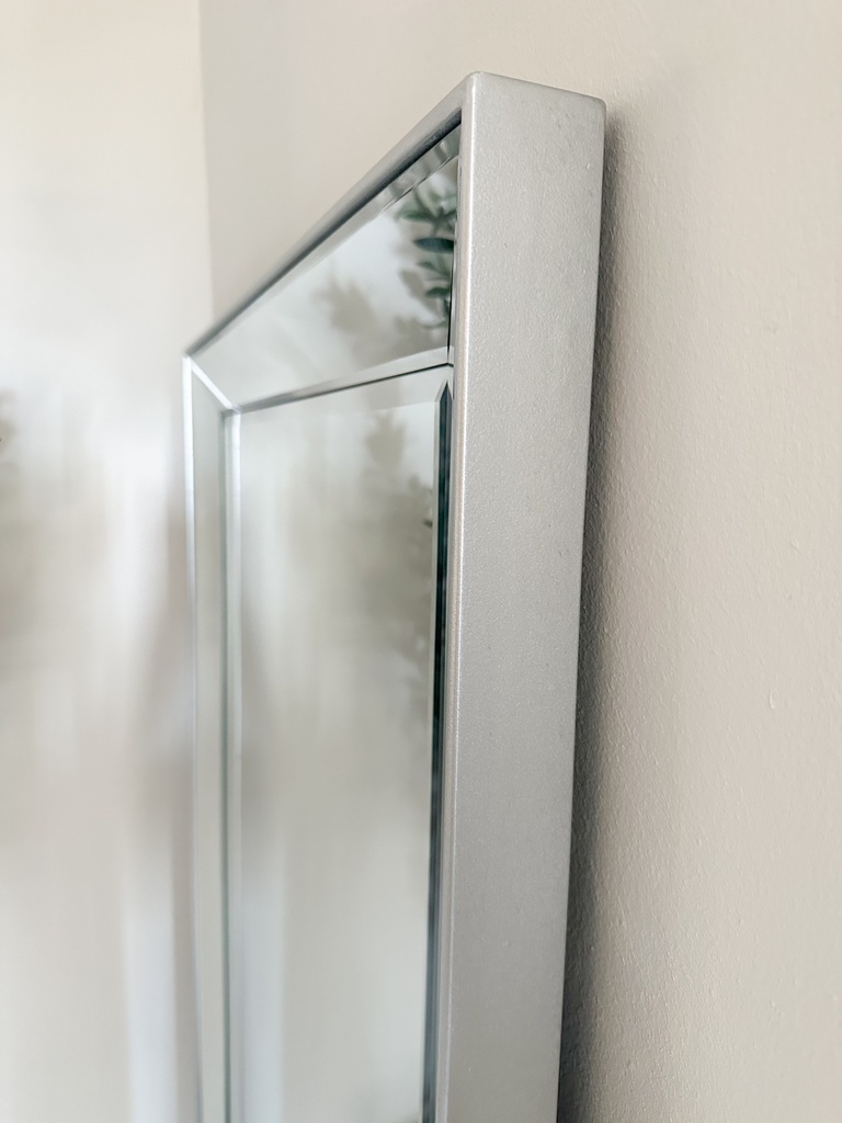 Espejo de piso biselado
