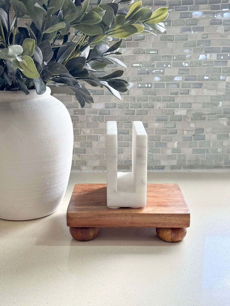 Servilletero de marmol