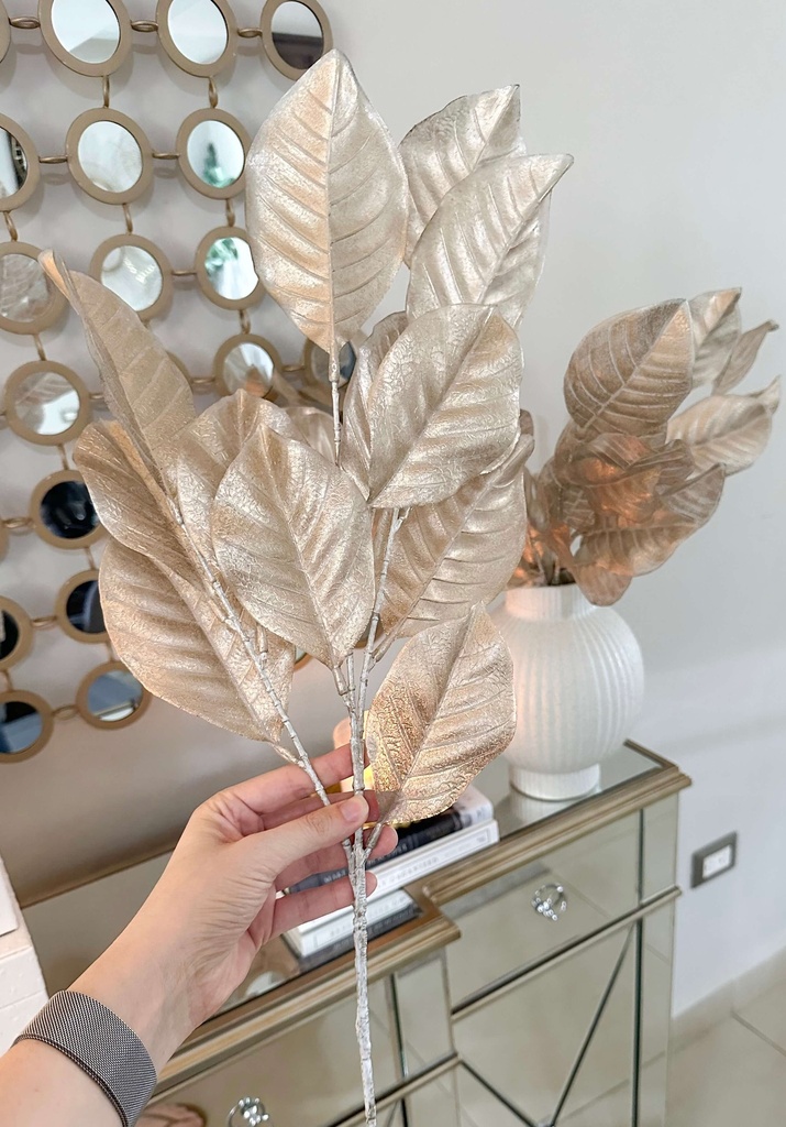 Rama Magnolia Champagne otoño