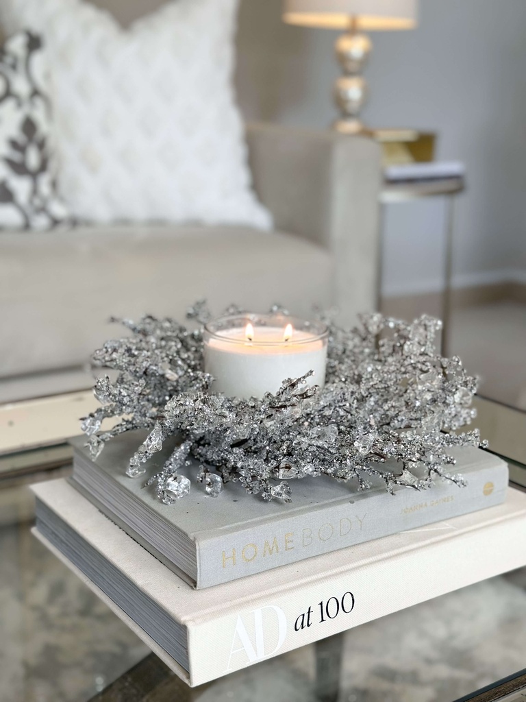 Corona Nevada jeweled (2 Tamaños)