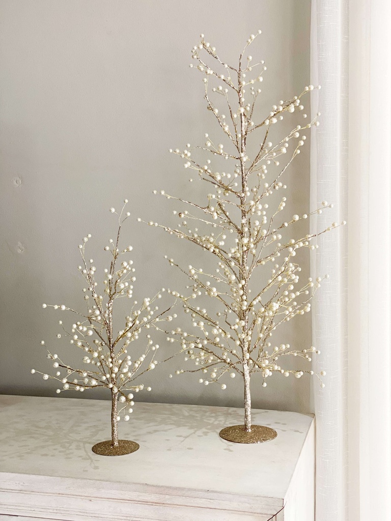 Set de 2 arboles de perlas