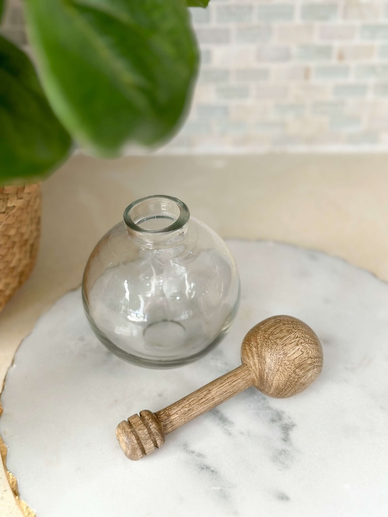 Honey jar de vidrio Brisbane