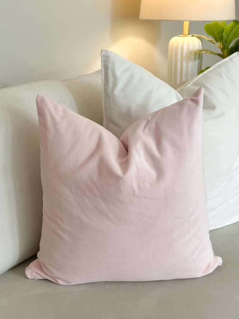 Forro de cojin de terciopelo