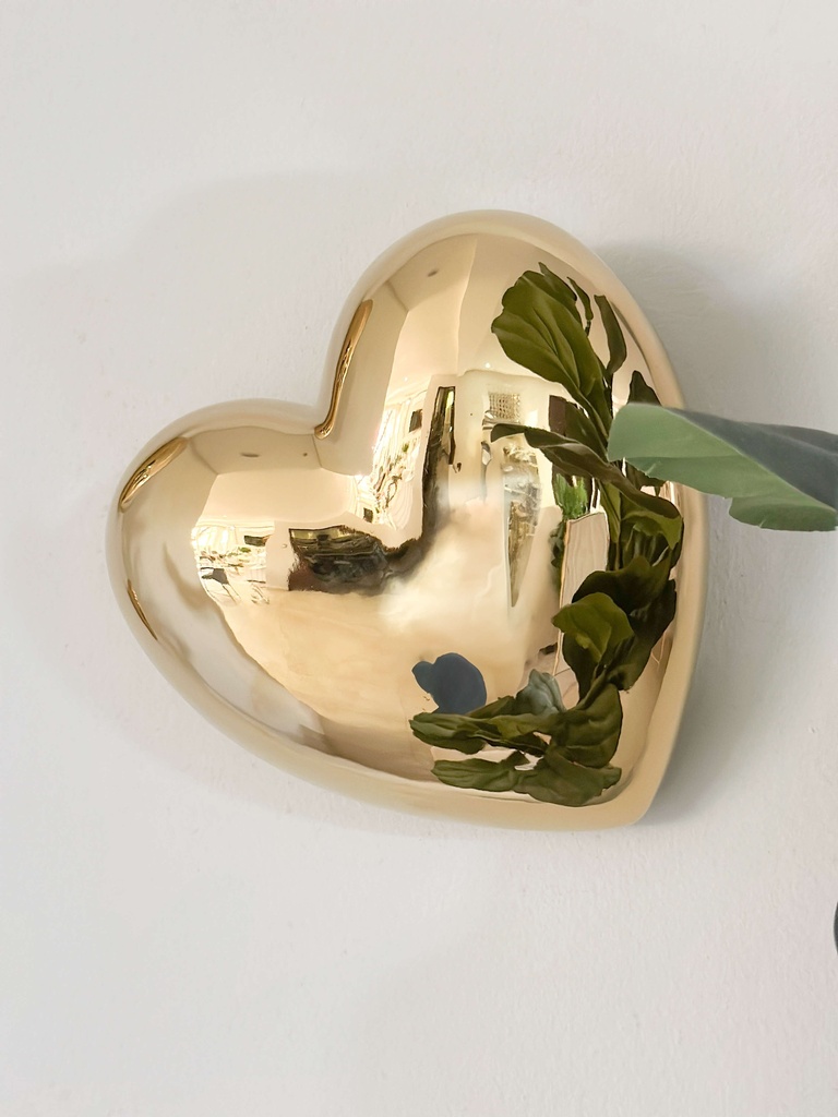 Set de 3 corazones de pared