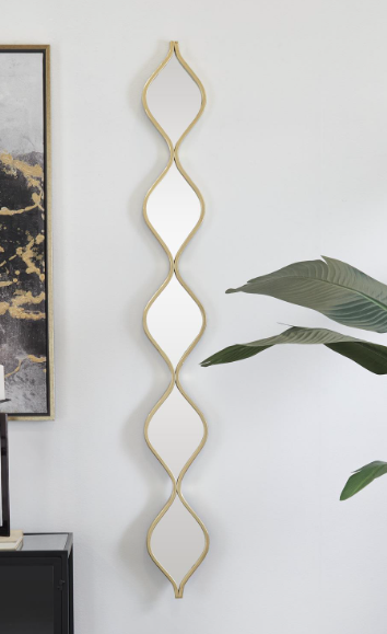 Espejo largo lágrima