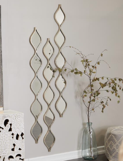 Espejo largo lágrima