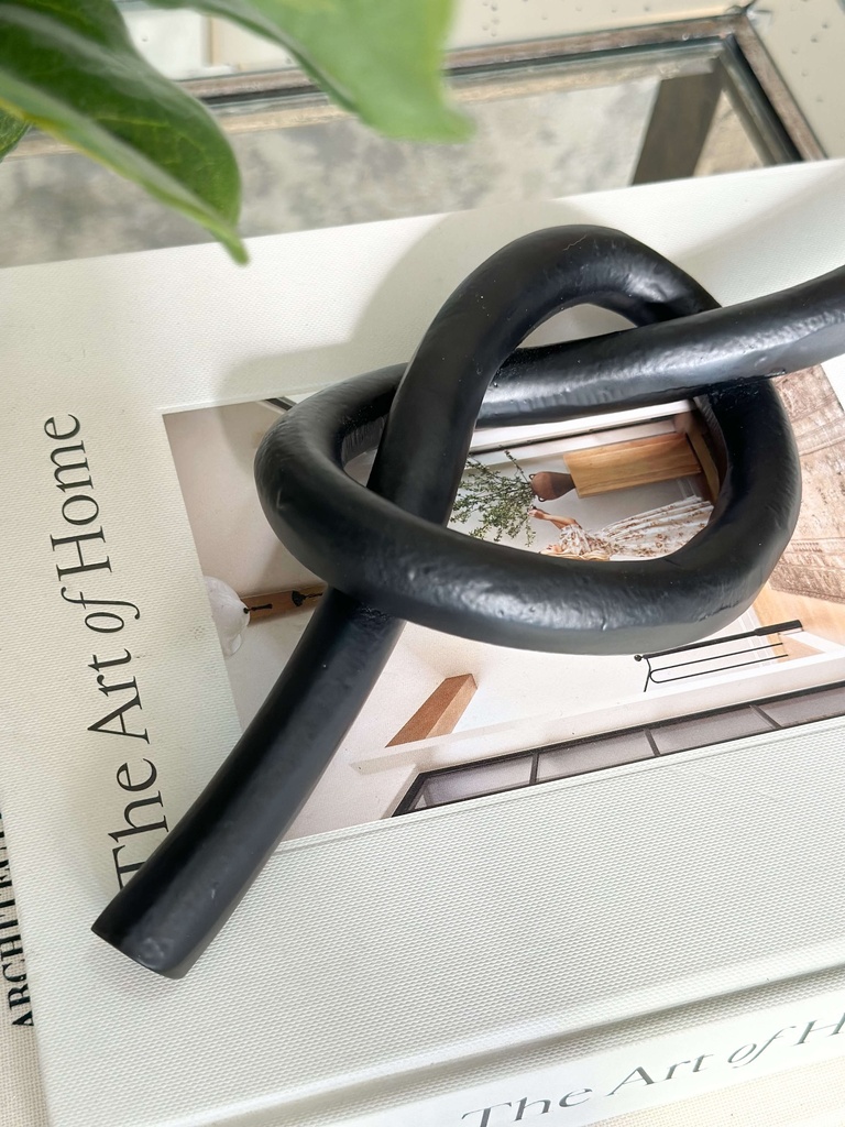 Nudo moderno de metal (2 Colores)