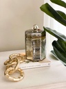 Mercury glass jar