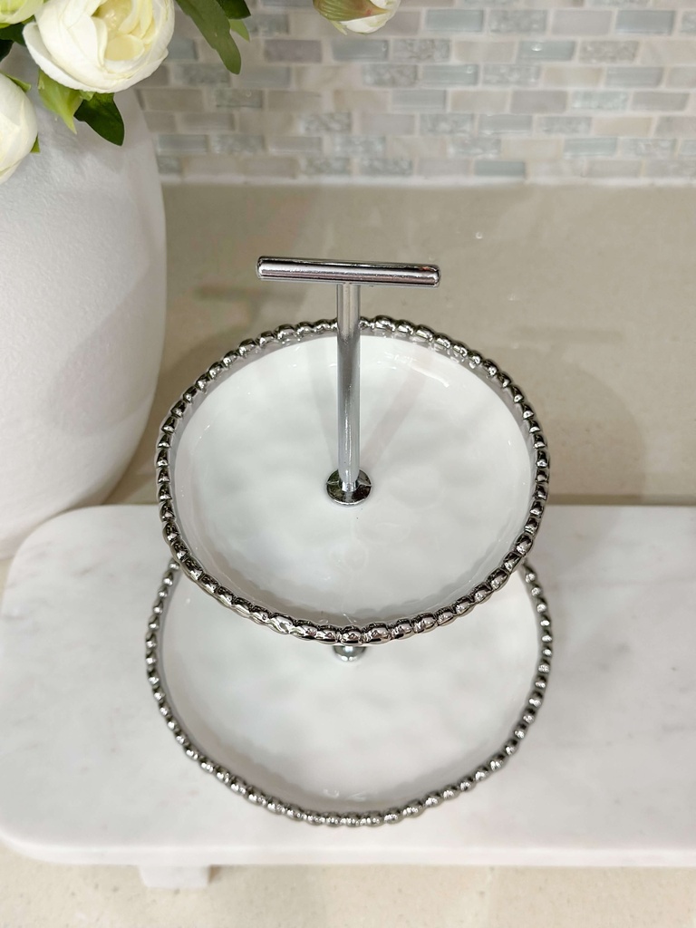 Mini stand de porcelana