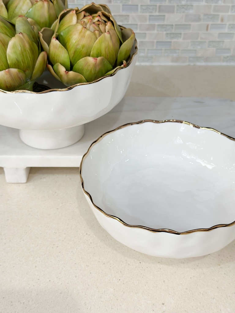 Footed bowl portofino