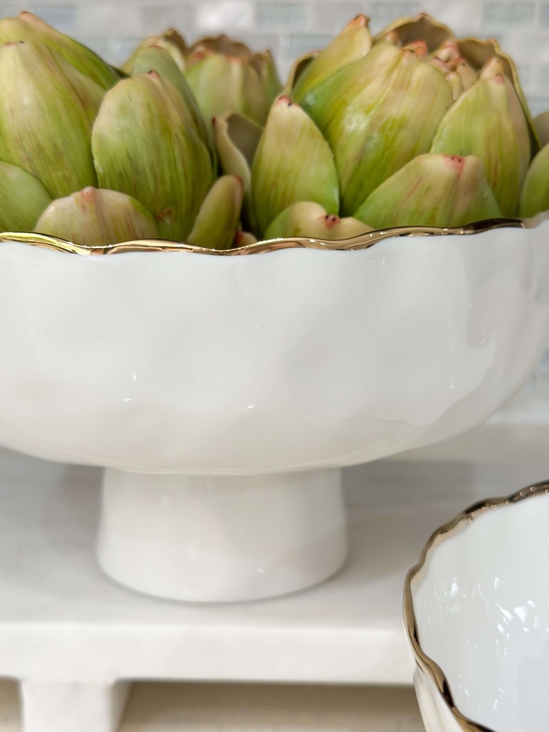 Footed bowl portofino