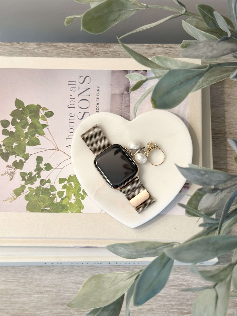 Corazon de marmol pequeño