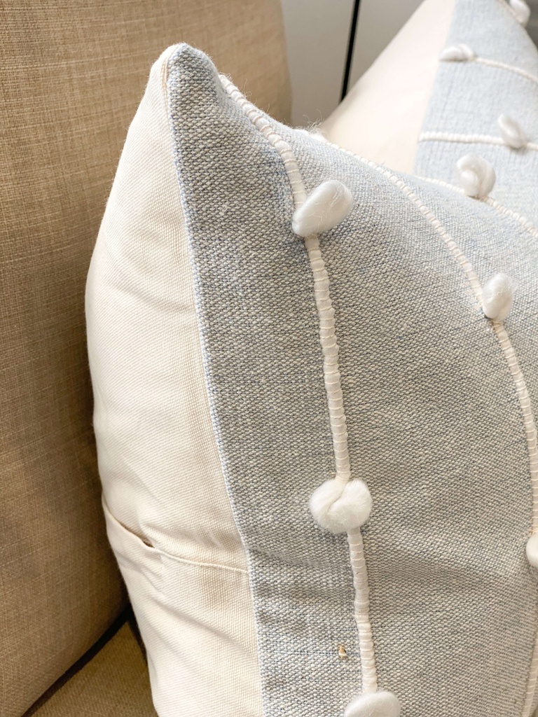 Cojin lumbar de nudos