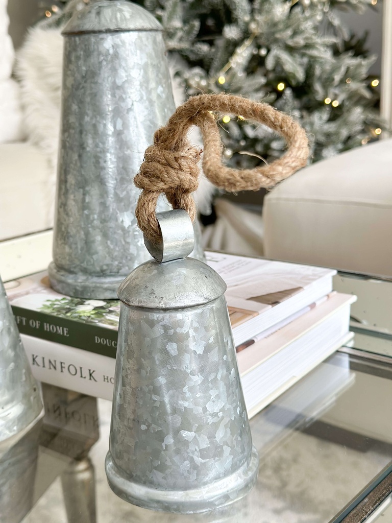 Set de 3 Campanas Plateadas