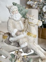 Santa sobre caballito