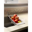 Escurridor gris de plástico