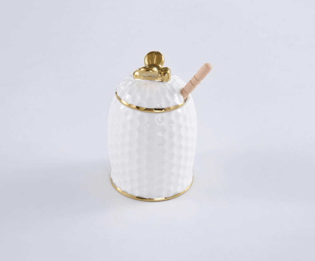 Honey Jar de porcelana