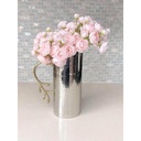 Pichel martillado con agarradera dorada