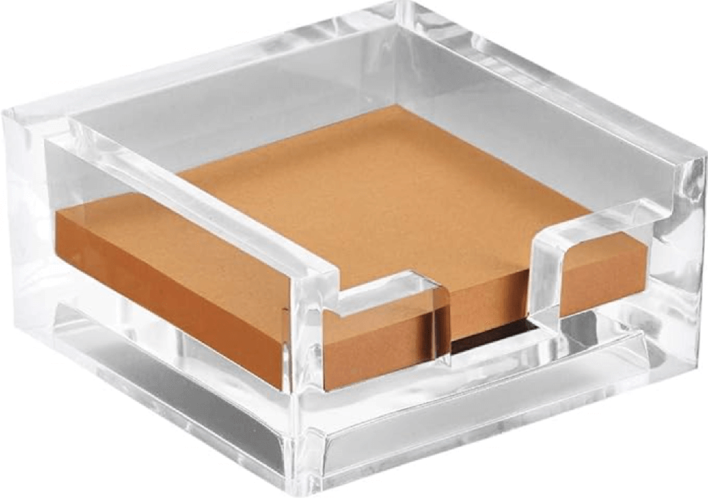 Post it holder de acrilico