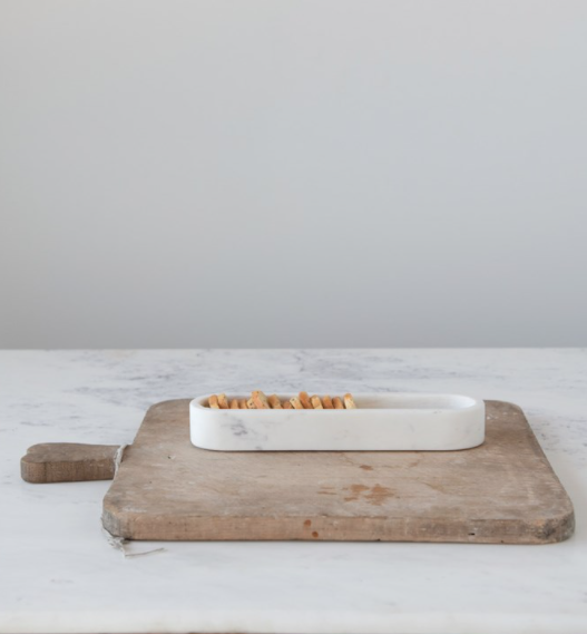 Recipiente para galletas de marmol