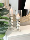 Set de 2 Candelabros espejados